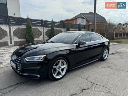 Ауді A5 2018 у Белой Церкве на Automoto.ua Чорний Ауді A5, об'ємом двигуна 1.98 л та пробігом 84 тис. км за 27999 $, фото 1 на Automoto.ua