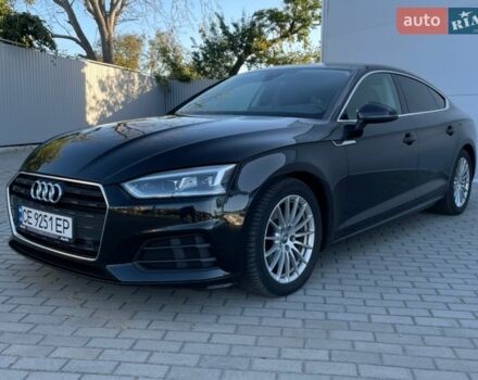 Черный Ауди А5, объемом двигателя 1.98 л и пробегом 250 тыс. км за 22000 $, фото 1 на Automoto.ua