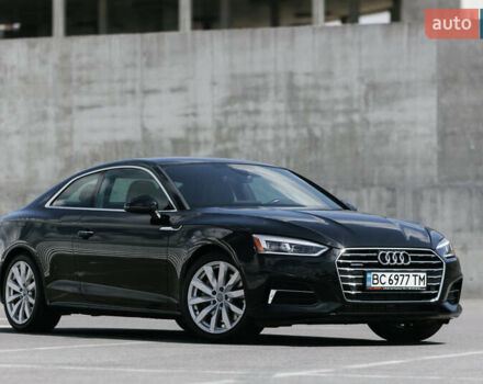 Черный Ауди А5, объемом двигателя 1.98 л и пробегом 87 тыс. км за 22900 $, фото 1 на Automoto.ua