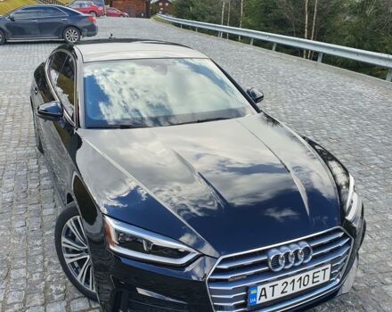 Чорний Ауді A5, об'ємом двигуна 2 л та пробігом 49 тис. км за 29900 $, фото 1 на Automoto.ua