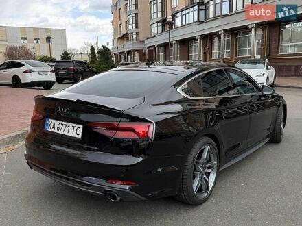 Черный Ауди А5, объемом двигателя 1.98 л и пробегом 140 тыс. км за 25900 $, фото 1 на Automoto.ua