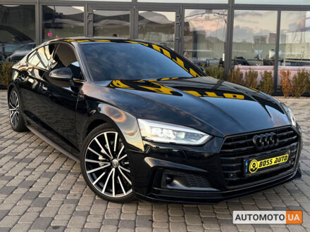 Ауді A5 2019 у Мукачеве на Automoto.ua Чорний Ауді A5, об'ємом двигуна 2 л та пробігом 107 тис. км за 30500 $, фото 1 на Automoto.ua