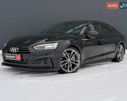 Чорний Ауді A5, об'ємом двигуна 2 л та пробігом 80 тис. км за 25890 $, фото 1 на Automoto.ua