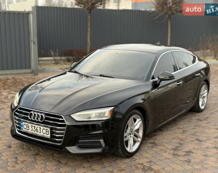 Черный Ауди А5, объемом двигателя 2 л и пробегом 194 тыс. км за 22500 $, фото 1 на Automoto.ua