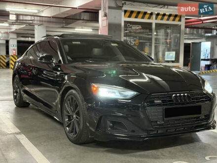 Черный Ауди А5, объемом двигателя 1.98 л и пробегом 115 тыс. км за 31900 $, фото 1 на Automoto.ua