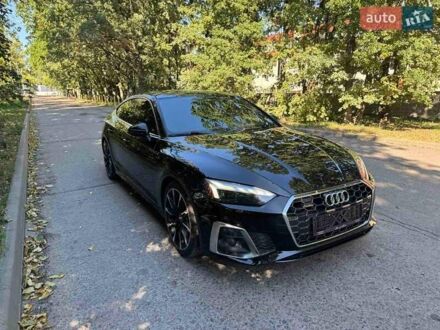 Черный Ауди А5, объемом двигателя 2 л и пробегом 83 тыс. км за 31700 $, фото 1 на Automoto.ua