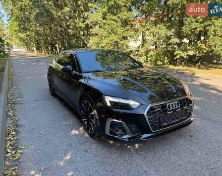 Черный Ауди А5, объемом двигателя 2 л и пробегом 83 тыс. км за 31700 $, фото 1 на Automoto.ua