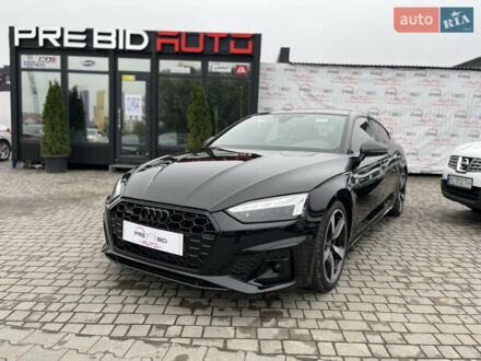 Ауді A5 2022 у Львові на Automoto.ua Чорний Ауді A5, об'ємом двигуна 2 л та пробігом 40 тис. км за 32300 $, фото 1 на Automoto.ua