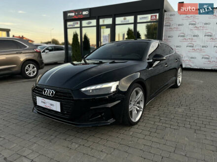 Черный Ауди А5, объемом двигателя 2 л и пробегом 23 тыс. км за 34900 $, фото 1 на Automoto.ua