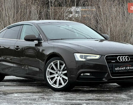 Коричневый Ауди А5, объемом двигателя 1.98 л и пробегом 153 тыс. км за 12699 $, фото 1 на Automoto.ua