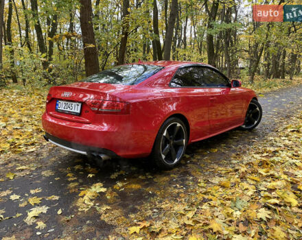 Ауді A5 2010 у Києві на Automoto.ua Червоний Ауді A5, об'ємом двигуна 1.98 л та пробігом 183 тис. км за 8800 $, фото 14 на Automoto.ua