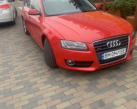 Красный Ауди А5, объемом двигателя 1.98 л и пробегом 210 тыс. км за 10500 $, фото 1 на Automoto.ua