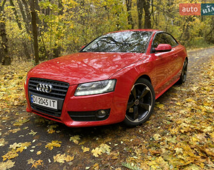 Ауді A5 2010 у Києві на Automoto.ua Червоний Ауді A5, об'ємом двигуна 1.98 л та пробігом 183 тис. км за 8800 $, фото 9 на Automoto.ua