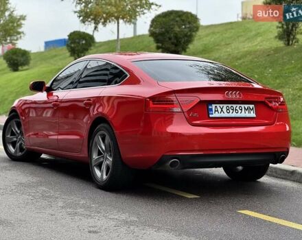Красный Ауди А5, объемом двигателя 1.8 л и пробегом 143 тыс. км за 13400 $, фото 1 на Automoto.ua
