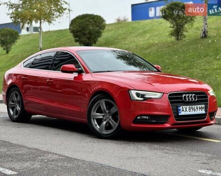 Красный Ауди А5, объемом двигателя 1.8 л и пробегом 143 тыс. км за 13400 $, фото 2 на Automoto.ua
