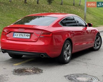 Красный Ауди А5, объемом двигателя 1.8 л и пробегом 143 тыс. км за 13400 $, фото 3 на Automoto.ua