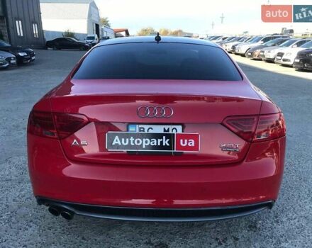 Красный Ауди А5, объемом двигателя 2 л и пробегом 139 тыс. км за 16690 $, фото 6 на Automoto.ua