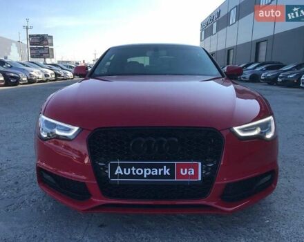 Красный Ауди А5, объемом двигателя 2 л и пробегом 139 тыс. км за 16690 $, фото 1 на Automoto.ua