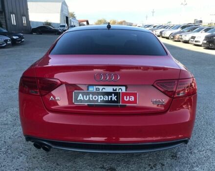 Ауди А5 2015 в Львове на Automoto.ua Красный Ауди А5, объемом двигателя 2 л и пробегом 139 тыс. км за 16690 $, фото 6 на Automoto.ua