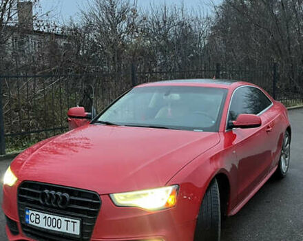 Красный Ауди А5, объемом двигателя 2 л и пробегом 78 тыс. км за 15000 $, фото 1 на Automoto.ua