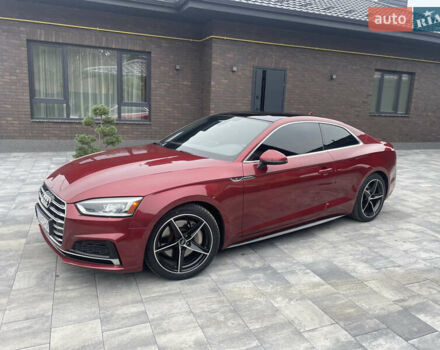 Красный Ауди А5, объемом двигателя 1.98 л и пробегом 80 тыс. км за 21900 $, фото 1 на Automoto.ua