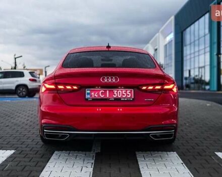 Красный Ауди А5, объемом двигателя 2 л и пробегом 14 тыс. км за 30500 $, фото 2 на Automoto.ua