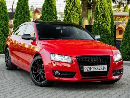 Красный Ауди А5, объемом двигателя 2 л и пробегом 265 тыс. км за 3600 $, фото 1 на Automoto.ua