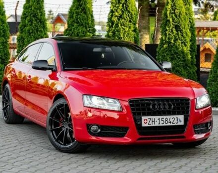 Красный Ауди А5, объемом двигателя 2 л и пробегом 265 тыс. км за 3600 $, фото 1 на Automoto.ua
