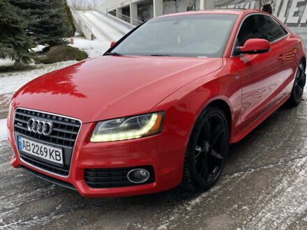 Червоний Ауді A5, об'ємом двигуна 2 л та пробігом 237 тис. км за 11700 $, фото 1 на Automoto.ua