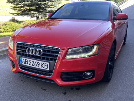 Красный Ауди А5, объемом двигателя 1.98 л и пробегом 235 тыс. км за 12500 $, фото 1 на Automoto.ua