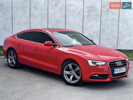 Ауди А5 2012 в Киеве на Automoto.ua Красный Ауди А5, объемом двигателя 1.8 л и пробегом 134 тыс. км за 14000 $, фото 1 на Automoto.ua