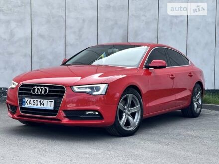 Ауді A5 2012 у Києві на Automoto.ua Червоний Ауді A5, об'ємом двигуна 1.8 л та пробігом 114 тис. км за 14850 $, фото 1 на Automoto.ua