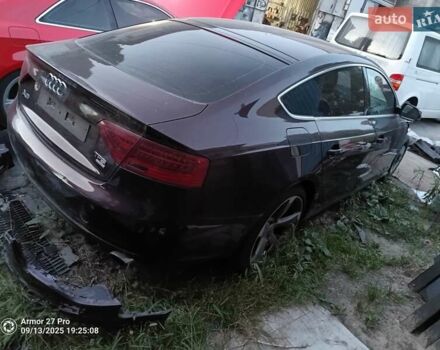 Красный Ауди А5, объемом двигателя 2 л и пробегом 220 тыс. км за 5600 $, фото 1 на Automoto.ua