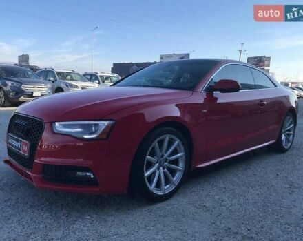 Ауди А5 2015 в Львове на Automoto.ua Красный Ауди А5, объемом двигателя 2 л и пробегом 139 тыс. км за 16690 $, фото 1 на Automoto.ua