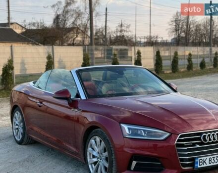 Красный Ауди А5, объемом двигателя 1.98 л и пробегом 52 тыс. км за 25500 $, фото 1 на Automoto.ua