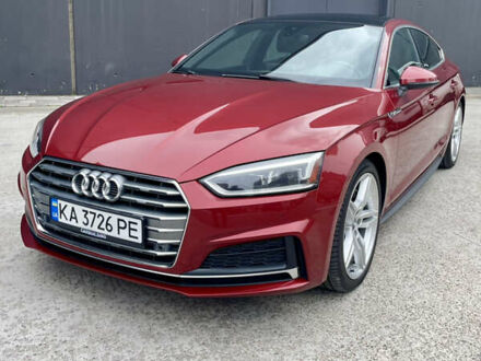 Красный Ауди А5, объемом двигателя 1.98 л и пробегом 185 тыс. км за 20500 $, фото 1 на Automoto.ua