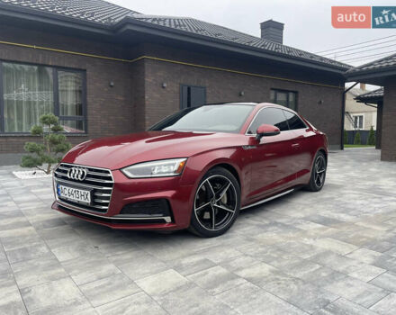 Красный Ауди А5, объемом двигателя 1.98 л и пробегом 80 тыс. км за 21900 $, фото 1 на Automoto.ua