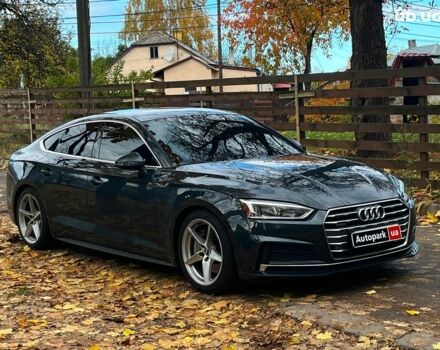 Серый Ауди А5, объемом двигателя 2 л и пробегом 120 тыс. км за 26990 $, фото 2 на Automoto.ua