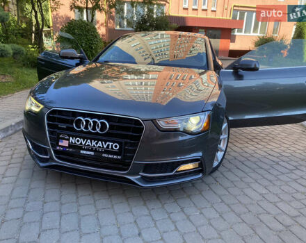 Серый Ауди А5, объемом двигателя 2 л и пробегом 92 тыс. км за 15900 $, фото 1 на Automoto.ua