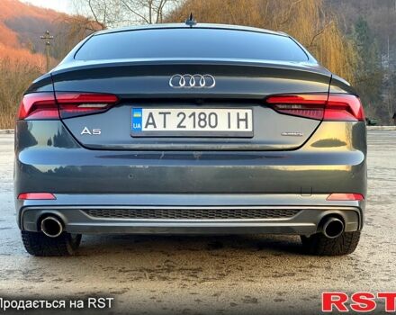Серый Ауди А5, объемом двигателя 2 л и пробегом 80 тыс. км за 27500 $, фото 6 на Automoto.ua