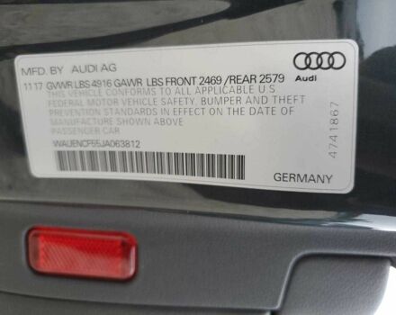 Сірий Ауді A5, об'ємом двигуна 2 л та пробігом 68 тис. км за 5900 $, фото 11 на Automoto.ua