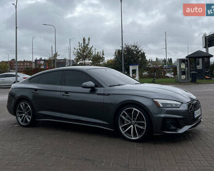 Серый Ауди А5, объемом двигателя 1.98 л и пробегом 58 тыс. км за 36800 $, фото 4 на Automoto.ua