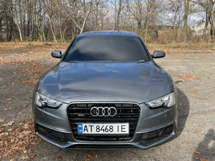 Серый Ауди А5, объемом двигателя 1.98 л и пробегом 90 тыс. км за 15000 $, фото 1 на Automoto.ua