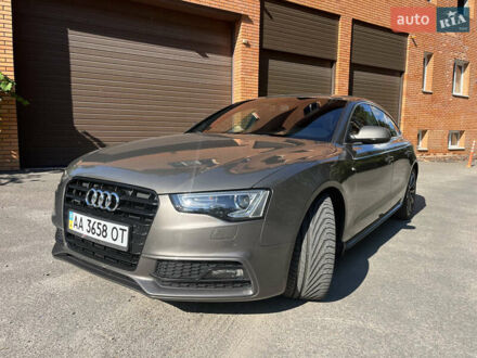 Серый Ауди А5, объемом двигателя 2 л и пробегом 216 тыс. км за 22000 $, фото 1 на Automoto.ua