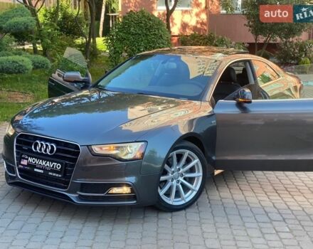 Серый Ауди А5, объемом двигателя 2 л и пробегом 92 тыс. км за 15800 $, фото 1 на Automoto.ua