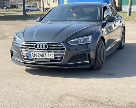 Серый Ауди А5, объемом двигателя 2 л и пробегом 200 тыс. км за 22200 $, фото 1 на Automoto.ua