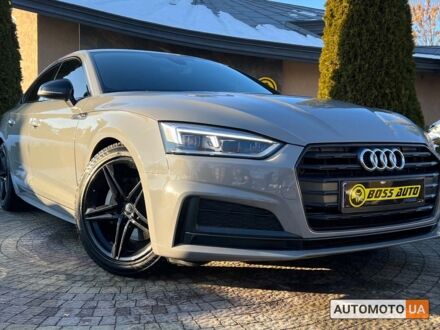 Ауді A5 2018 у Львові на Automoto.ua Сірий Ауді A5, об'ємом двигуна 2 л та пробігом 222 тис. км за 28700 $, фото 1 на Automoto.ua