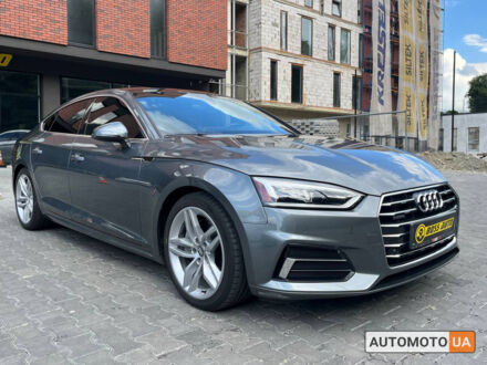 Ауді A5 2018 у Чернівцях на Automoto.ua Сірий Ауді A5, об'ємом двигуна 2 л та пробігом 37 тис. км за 30500 $, фото 1 на Automoto.ua