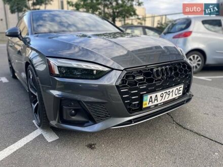 Ауди А5 2021 в Киеве на Automoto.ua Серый Ауди А5, объемом двигателя 2 л и пробегом 31 тыс. км за 37900 $, фото 1 на Automoto.ua