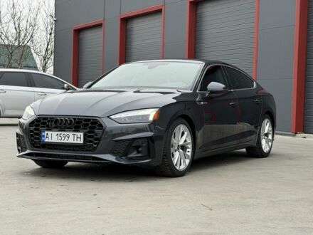 Серый Ауди А5, объемом двигателя 2 л и пробегом 56 тыс. км за 33600 $, фото 1 на Automoto.ua